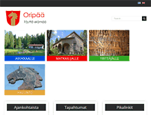 Tablet Screenshot of oripaa.fi